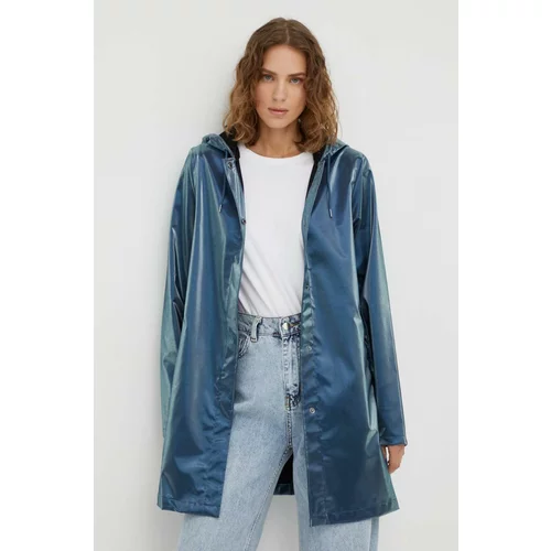 Rains Kišna jakna 18050 Jackets za žene, boja: tamno plava, za prijelazno razdoblje