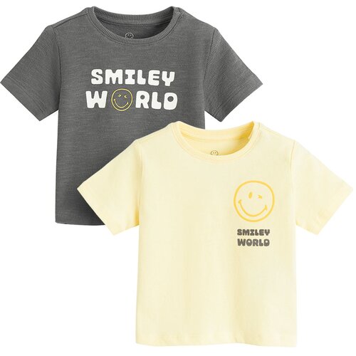 Cool club majica 2 kosa KR LCB3201996-00 8132708 SMILEY F večbarvno 92 Cene