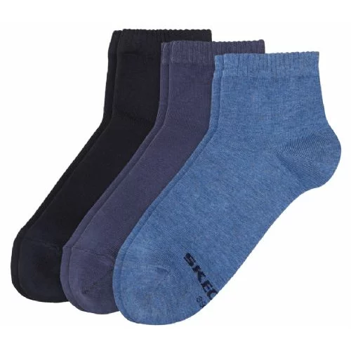 Skechers 3ppk basic quarter socks sk42004-5801