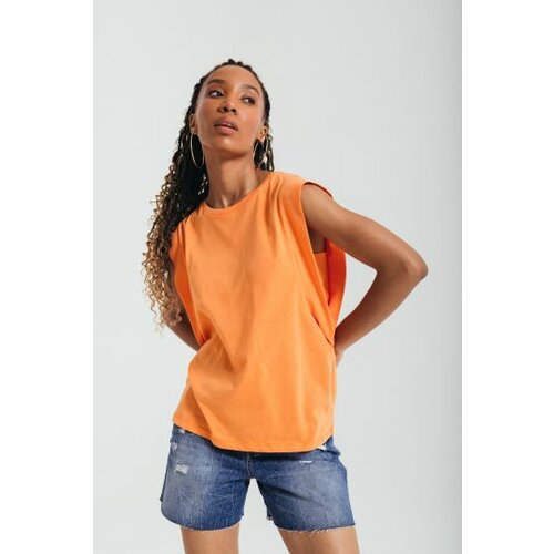 Legendww zenska majica u narandzastoj boji Slike