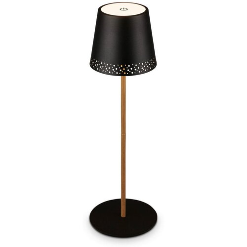 XXXL Brilo - LED punjiva stona lampa na dodir KIKI LED/2,6W/5V IP44 2600 mAh crna Cene