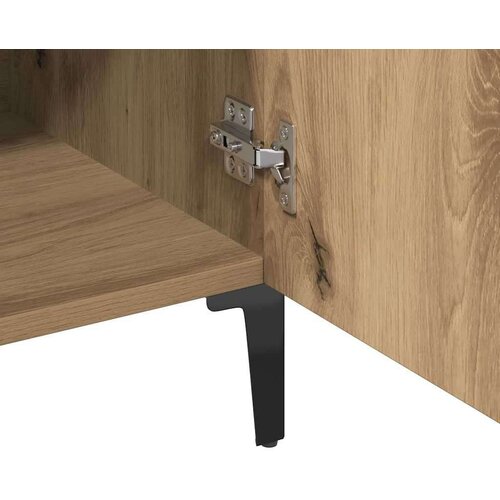 VidaXL Komoda boja hrasta artisan 100 x 36 x 60 cm konstruiranog drva Slike
