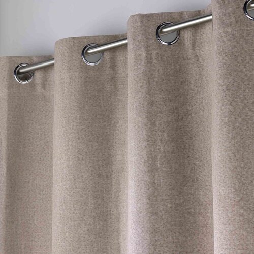 Douceur d int&amp;eacute;rieur Rjava zatemnitvena zavesa 140x180 cm Crepuscule &amp;ndash; Slike