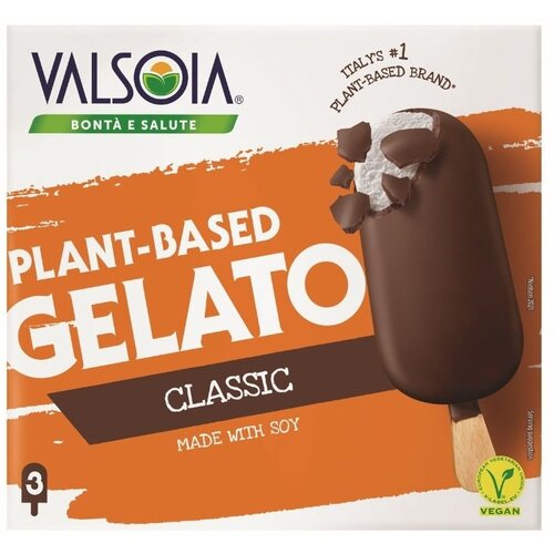 Nepoznato Sladoled VALSOIA vegan multipak štapić 3kom 250g Cene