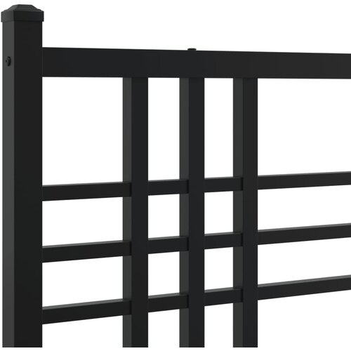  okvir kreveta uzglavlje i podnožje crni 90 x 200 cm Slike