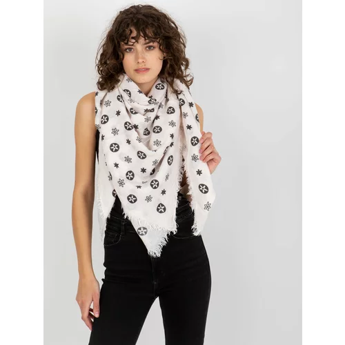 Fashion Hunters Women's scarf with print - light pink