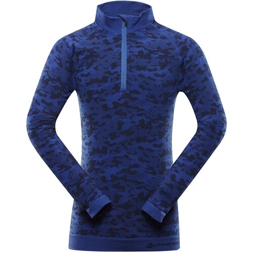 Alpine pro Dětsk&amp;eacute; funkčn&amp;iacute; pr&amp;aacute;dlo-triko LUBINO classic blue Slike