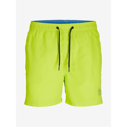 Jack &amp;amp; Jones Neon Yellow Mens Swimwear Fiji - Men Slike