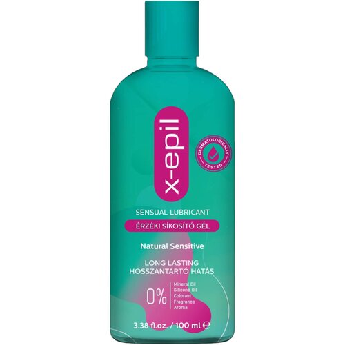 X EPIL Natural Sensitive - senzualni lubrikantni gel (100 ml) Cijene