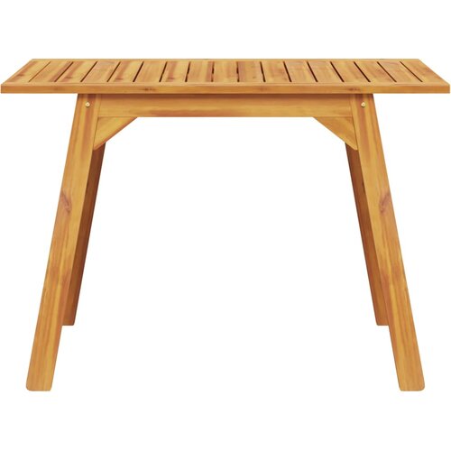  Vrtni blagovaonski stol 110 x 56 x 75 cm masivno bagremovo drvo Slike