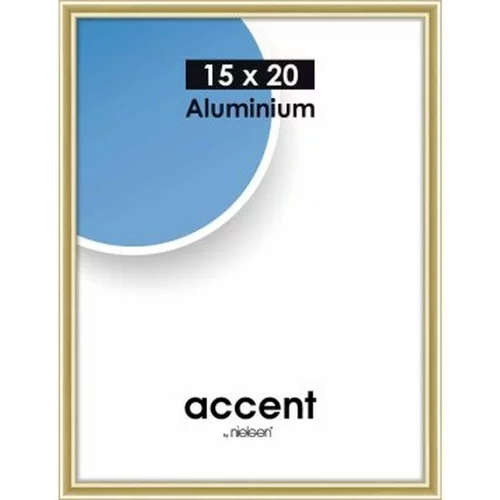  za sliko aluminij Accent (15 x 20 cm, zlat)