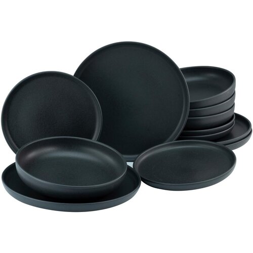 Creatable Jedilni Servis Uno Black, 12-Delni Slike