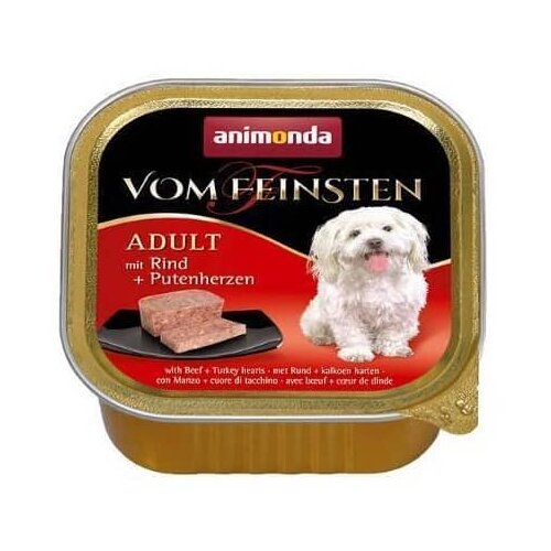 Animonda pašteta za pse sa ukusom govedine i ćurećih srca vom feinstein, 150g Slike