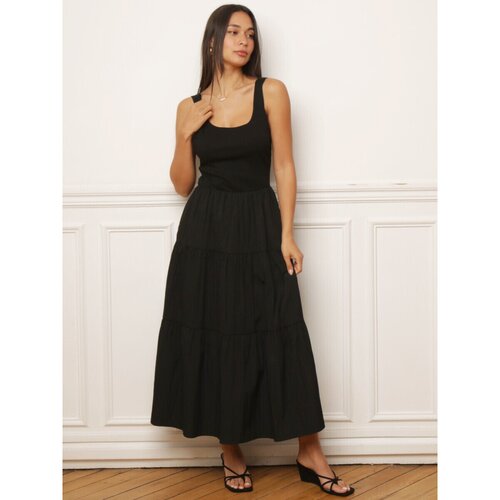 La Modeuse Dolge obleke 78477_P186925 Črna Cene