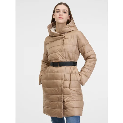 Orsay Women's Brown Quilted Coat - Women