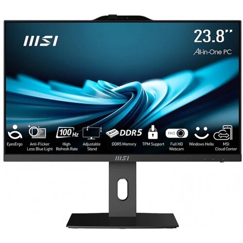 MSI all in one računalnik PRO AP242P 14M i3 14100 23,8''/8GB/SSD 512GB/Win 11 Pro črna V1-AIO00025-2 Cene