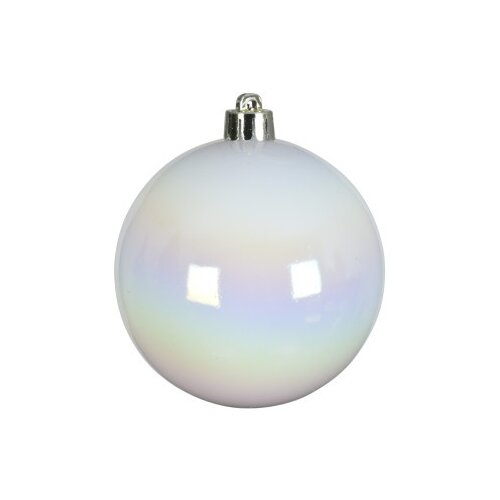  Novogodi&amp;scaron;nja dekoracija - hanging bauble set mix 4pcs 10cm 022169 - white - kmg ( 044432 ) Slike