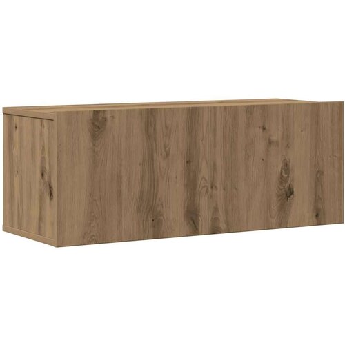 4-dijelni set TV ormarića montiran na zid Artisan Oak Slike