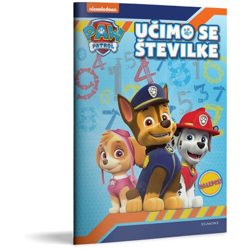 Paw Patrol Učimo se &amp;scaron;tevilke z nalepkami Slike