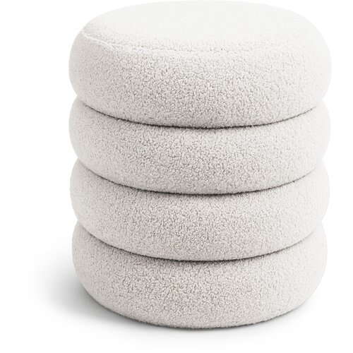 AKORD Snuggo Tabure, Megleno Bela, (5000332449) Slike