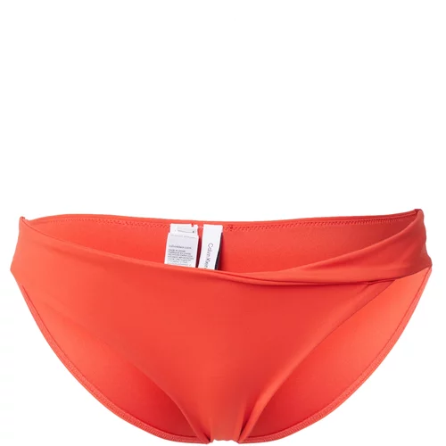 Calvin Klein Swimwear Bikini hlačke oranžno rdeča