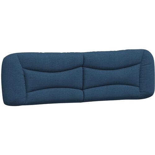 Maison Chic Posteljno vzglavje - Vzglavna omarica - Vzglavna stranica modra 180 cm blago, (21703982) Cene