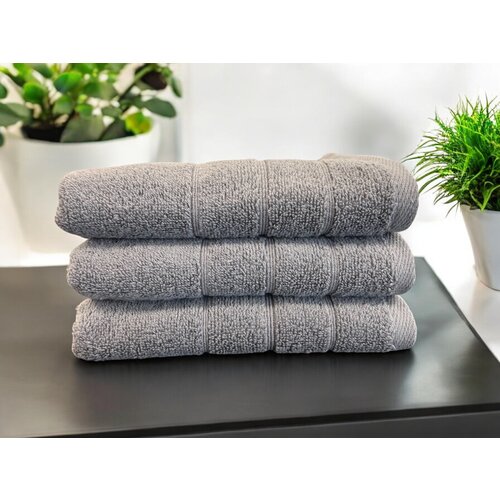 Viktorija Leskovac Peškir Bordura 40x80cm 550g/m2 Siva boja Indy Cene