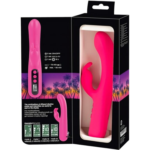 You2Toys Pink Sunset - digitalni vibrator s stimulacijom klitorisa (ružičasti) Cene