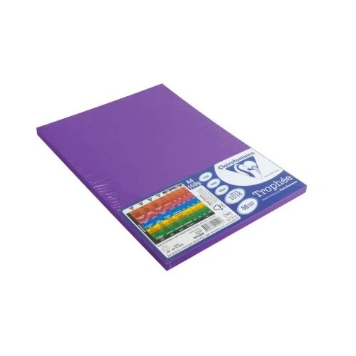  Claire kopirni papir a4 160g 50k - odaberite nijansu intenzivna ljubičasta ( 486389 ) Slike