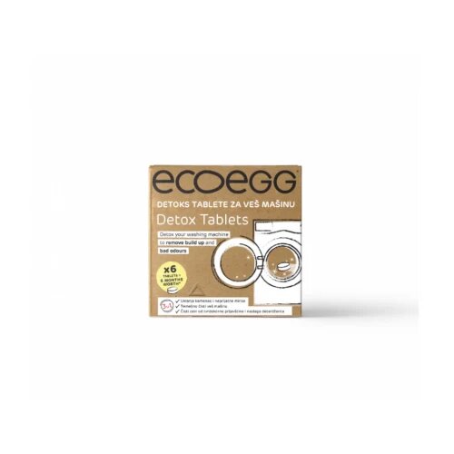 Ecoegg DETOKS TABLETE ZA VE&amp;Scaron; MA&amp;Scaron;INU, 6 TABLETA Slike