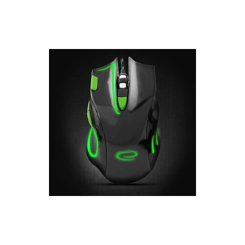  Mi&scaron; ESPERANZA GAMING HAWK 7D MX401, BLACK-GREEN, 2400dpi, double-click, ergonomic, EGM401KG Cijene