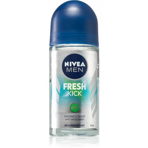 Nivea Men Fresh Kick antiperspirant roll-on za muškarce 50 ml