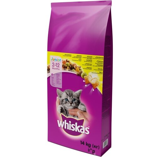 Whiskas Junior piletina - 14 kg Slike