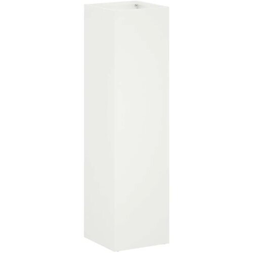  Vrtna saksija Bijela 20 x 20 x 75 cm Čelična vrata - Bijela 20 x 20 x 75 cm 1 Slike