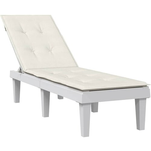  Jastuk za ležaljku pro&scaron;arani krem (75+105) x 50 x 4 cm tkanina - pro&scaron;arana krem 1 Cijene