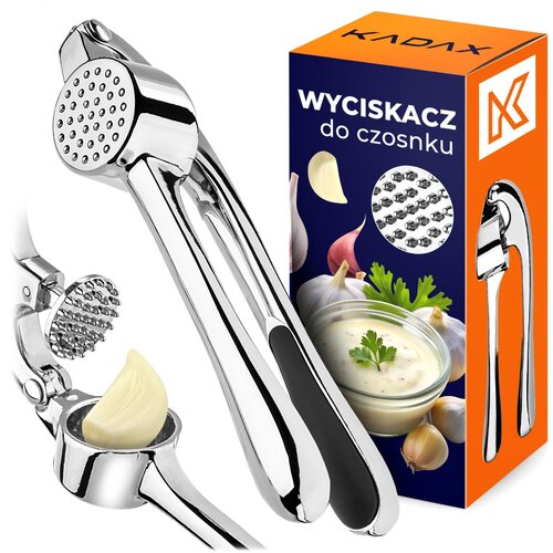 KADAX stiskalnica za česen, stiskalnica iz nerjavečega jekla, trpežna, (5000358374) Cene