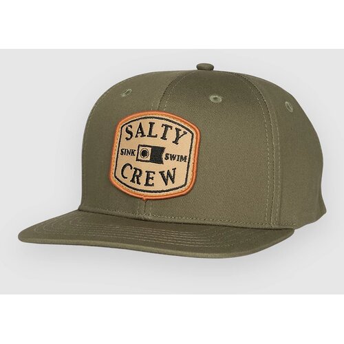 Salty Crew Capitals Snapback Kapa s šiltom olive Cene