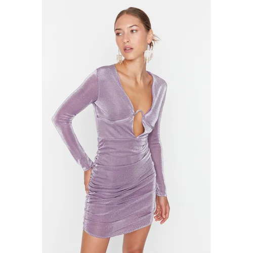 Trendyol purple Underwire Detailed Dress