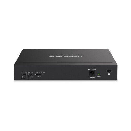 Mercusys MS110CMP V1.0, 8-Port 10/100Mbps + 2-Port Gbit Desktop Switch with 8-Port PoE+ ( 6463 ) Cene