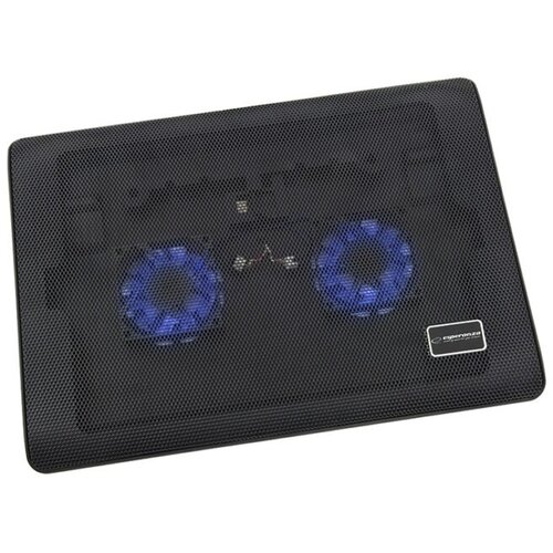 Postolje za notebook ESPERANZA TIVANO, DUAL COOL, 15,6, 2x ventilator, LED, EA144 Cene