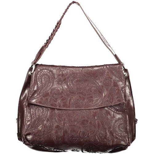 Desigual ženski ruksak s paisley uzorkom 23x13x30 cm bordo Slike