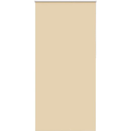 vidaXL Rolo zatemnjena bež 100x230 cm tkanina širina 95,7cm poliester Cene