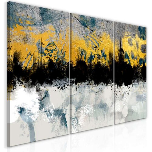  Slika - Golden Clouds (3 Parts) 120x60 Slike