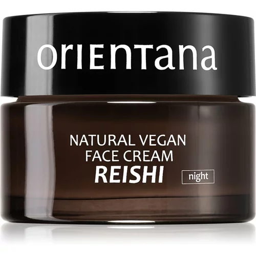 Orientana Natural Vegan Reishi nočna krema za obraz 50 ml