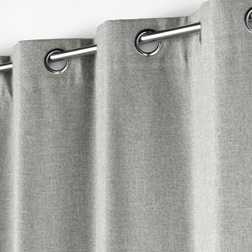 Douceur d int&amp;eacute;rieur Svijetlo siva zatamnjujuća zavjesa 140x260 cm Crepuscule &amp;ndash; Slike