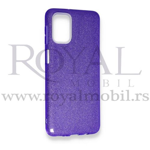  silikonska futrola pvc shine za samsung G970 galaxy S10E (lite) ljubicasta Slike