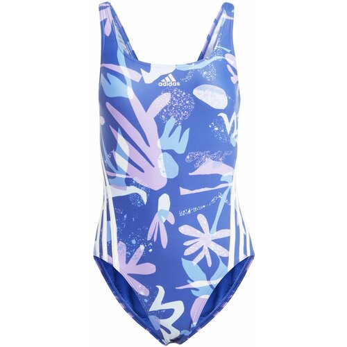 Adidas floral 3S suit, ženski kupaći, plava IB5994 Slike