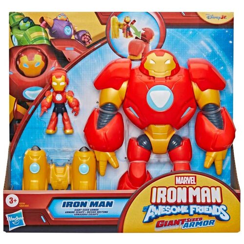 Hasbro Marvel Iron Man i njegovi nevjerojatni prijatelji - Giant Sized Armor Iron Man set za igru - Slike