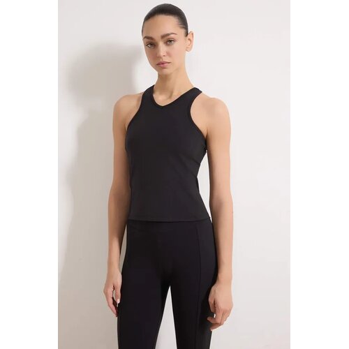 TRENDYOLMILLA Ženski top Thmss26Bz00004, Crni Cene