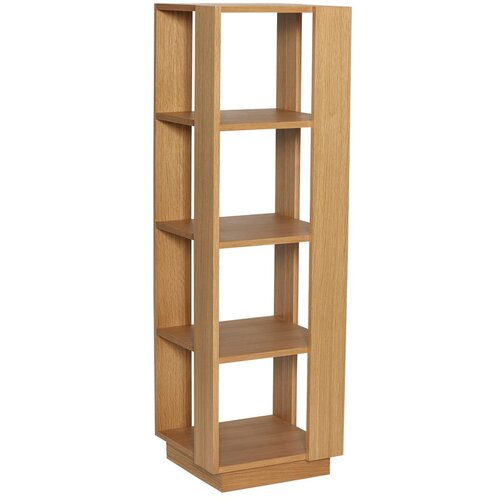 Hübsch Biblioteka u dekoru hrasta u prirodnoj boji 45x140x45 cm Merge – Cijene